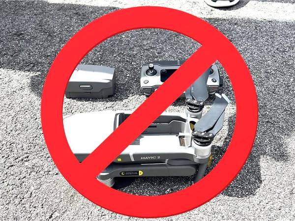 警方 7 月 1 日尖沙咀拘捕一男子「限制飛行區」非法操作小型無人機
