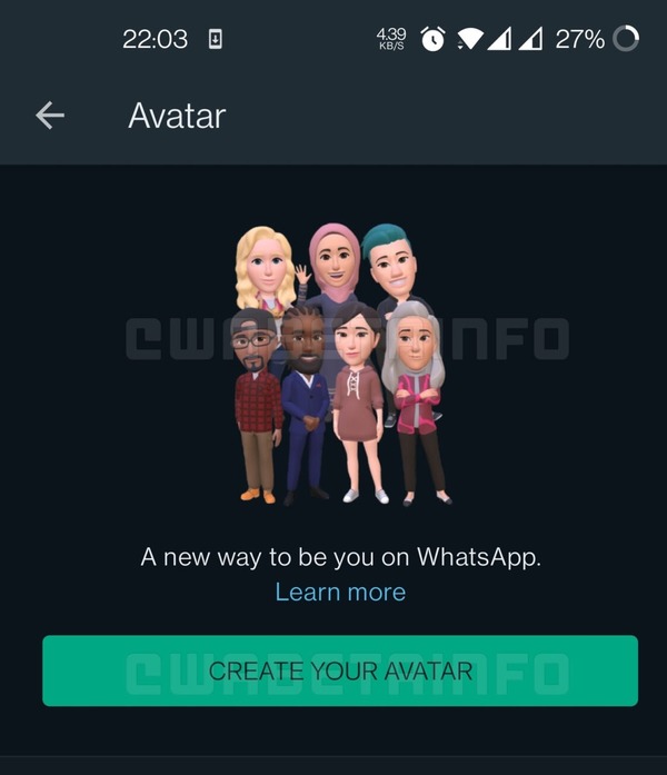 WhatsApp 全新 Avatars 功能曝光！為進軍「元宇宙」作準備！