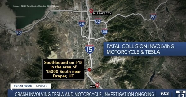 Tesla 自動駕駛疑再出事 直撞電單車車手身亡