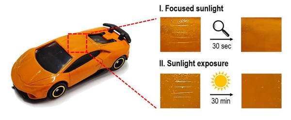 韓國研發自我修復塗料 太陽曬 30 分鐘車身刮痕即消失