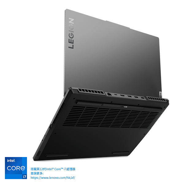 Lenovo Legion 5i效能效率兼備  搭載第12代Intel®Core™處理器