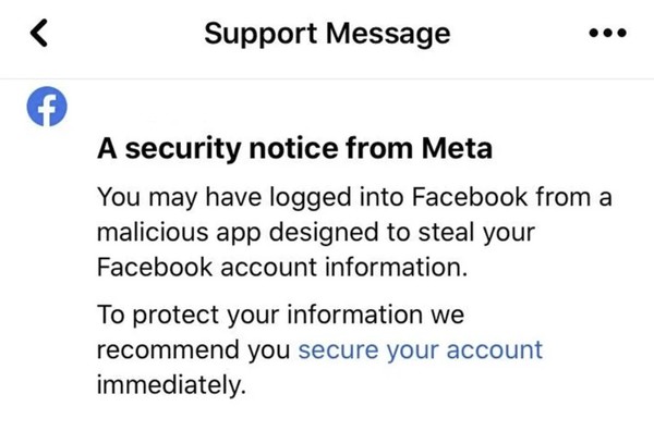 Meta 警告 100 萬用戶密碼被盜 與使用 Facebook 帳戶登入 App 有關