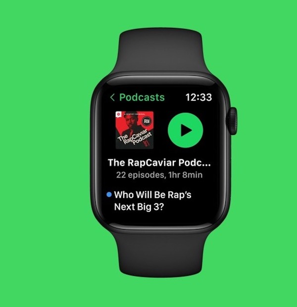 Spotify 為 Apple Watch 推更新！大圖示操作便利