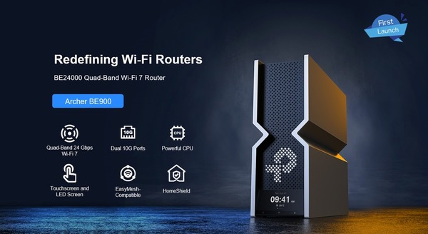 TP-Link 全球首發 Wi-Fi 7 產品！無線速度高達 33Gbps！