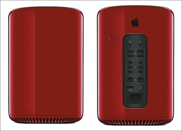 全球唯一紅色 Mac Pro 拍賣 天價成交作慈善用途