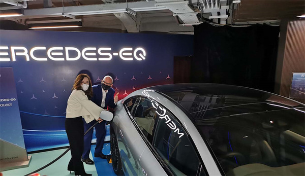 Mercedes-EQ 碳中和充電站啟用 車主免費享快速充電服務