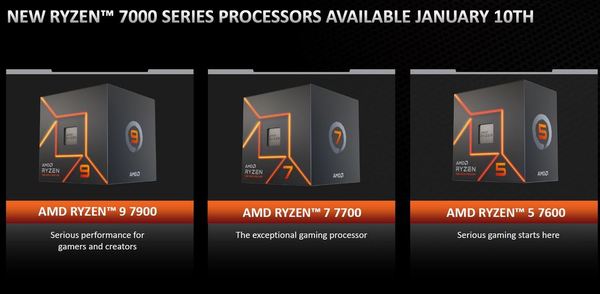 AMD Ryzen 9 7900‧Ryzen 7 7700‧Ryzen 5 7600 實測！65W TDP 省電‧Zen 4 新力軍！