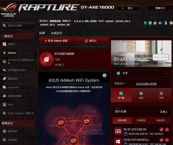 【實測】ASUS ROG Rapture GT-AXE16000！Wi-Fi 6E 四頻頂級規格！