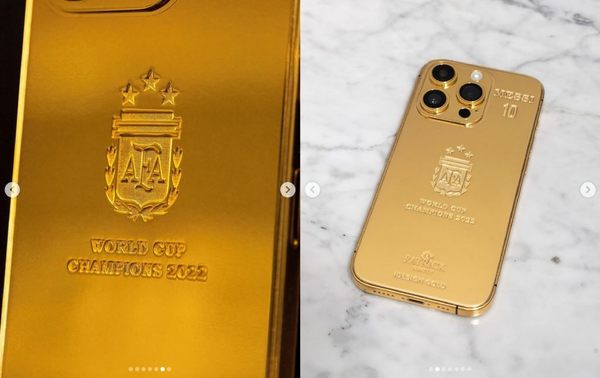 美斯豪送 35 部「24K 鍍金」iPhone 14 Pro 予世界盃阿根廷隊戰友