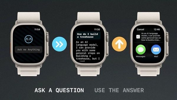 Apple Watch 都有 ChatGPT 聊天機械人！裝個 App 就可以用到