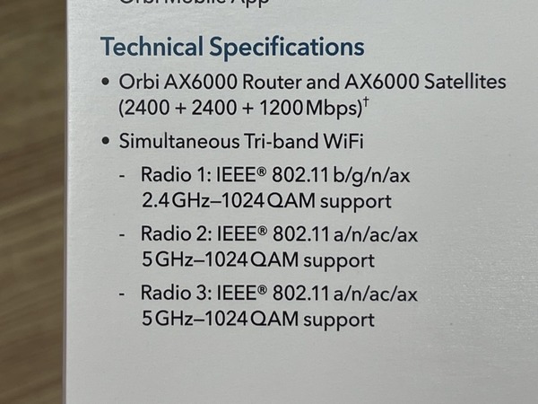 NETGEAR Orbi RBK863S 實測！10Gbps 有線‧AX6000 三頻！