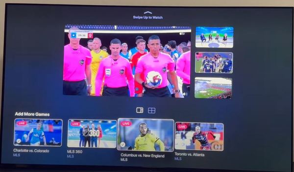 Apple TV 4K 加入螢幕分割功能！一次過收看 4 場直播！