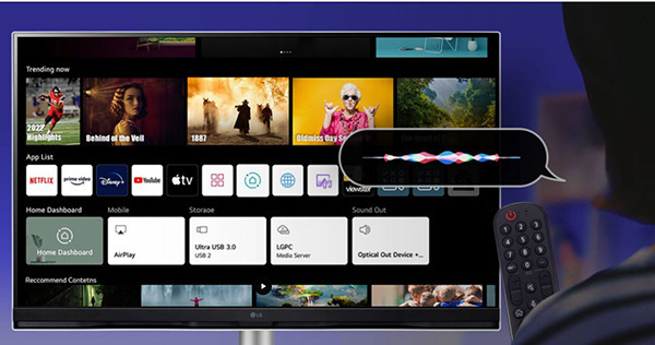 超強勢功能配置 4K驚艷畫質 LG 32” 4K超高清智能顯示器 工作/娛樂/智能家居兼備