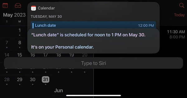 消失的「31日」 iOS 16.4.1 ：Siri 、行事曆奇怪Bug 依然存在