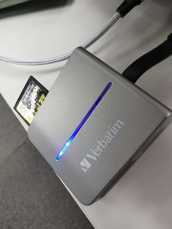【開箱】舊 CCD 復古數碼相機救星 Verbatim USB 3.2 舊卡讀卡器