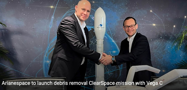 試驗捕捉太空垃圾 法瑞兩國太空企業協議發射人造衛星