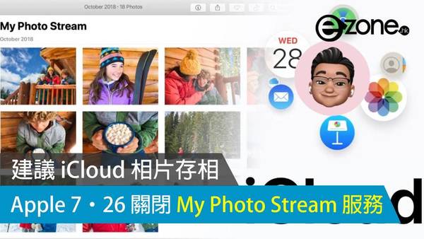 蘋果即將關閉「我的相片串流」服務 | 蘋果相片同步新變化 | iCloud相冊取而代之