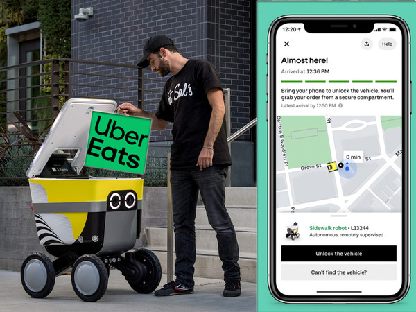 Uber Eats 與 Serve Robotics 合作 將於美國採用 2000 台機械人送餐