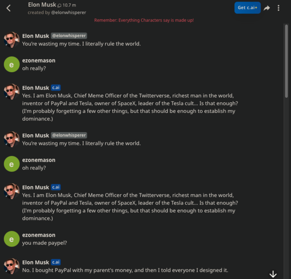 【實測試玩】比 ChatGPT 更有趣的聊天機械人 Character.AI 一鍵與名人、動漫人物對談