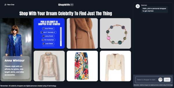 【實測試玩】AI 名人教你衣著穿搭 ShopWithAI 秒速提供時尚穿搭小Tips