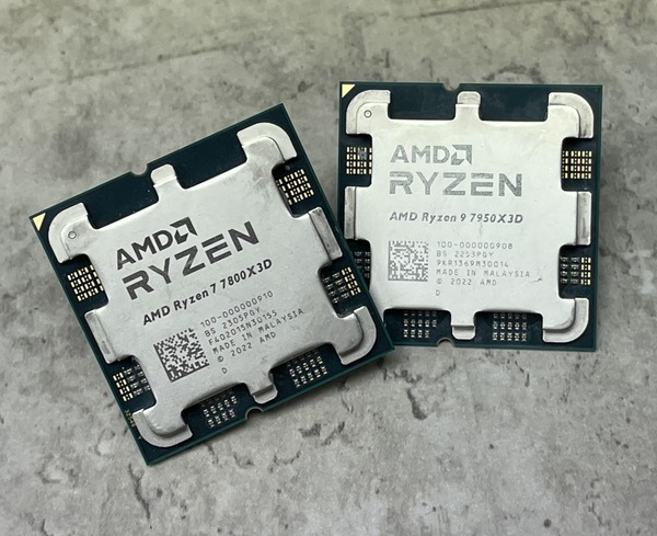 AMD Ryzen 9 7950X3D‧Ryzen 7 7800X3D 實測！3D V-Cache 加持‧大幅提升效能！