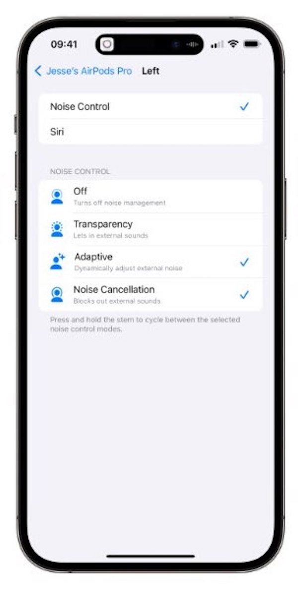 AirPod Pro 2 獨享 iOS 17 新功能！新增「Adaptive」降噪效果