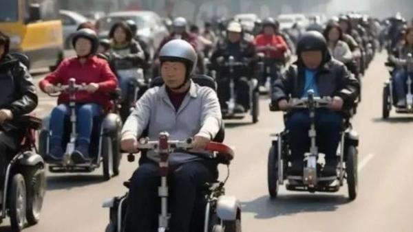 中國嚴格電單車管制激發青年創意 電動輪椅代步成新風潮