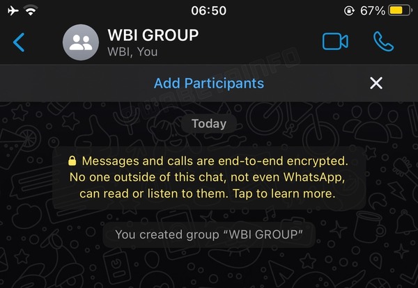 WhatsApp 測試群組管理新功能！加入新成員超方便！