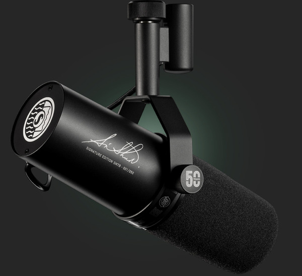 Shure SM7 50 週年推限定簽名版!送出 5 套登記即抽