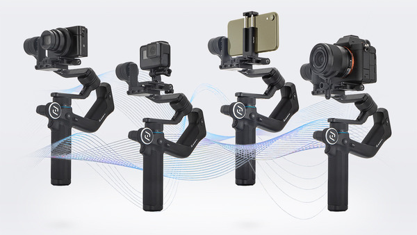 Feiyu SCORP-Mini 讓攝錄更穩定及容易！電話、無反相機、GoPro 都適用