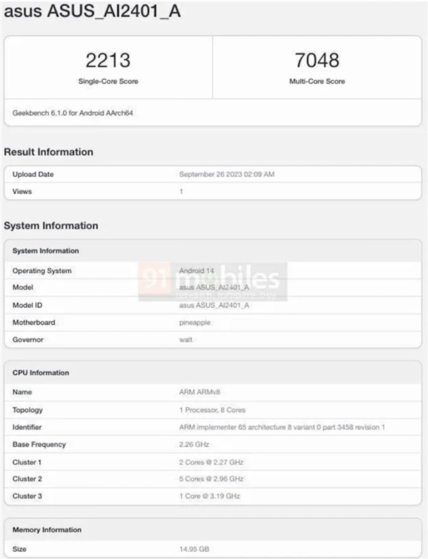 Qualcomm Snapdragon 8 Gen 3 跑分再流出！多核性能終超 A16