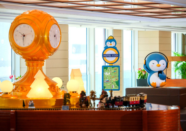 屯門悦品度假酒店半自助餐$116起!火車主題打卡/任食沙律甜品/海鮮晚餐