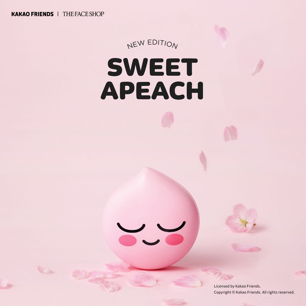 THEFACESHOP聯乘KAKAO FRIENDS!SWEET PEACH系列 THEFACESHOP聯乘KAKAO FRIENDS!SWEET PEACH系列