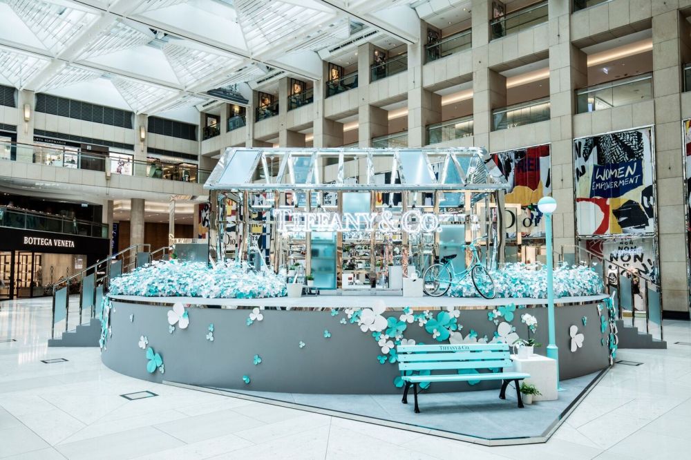 Tiffany中環置地廣場溫室 珠寶系列Tiffany Paper Flowers