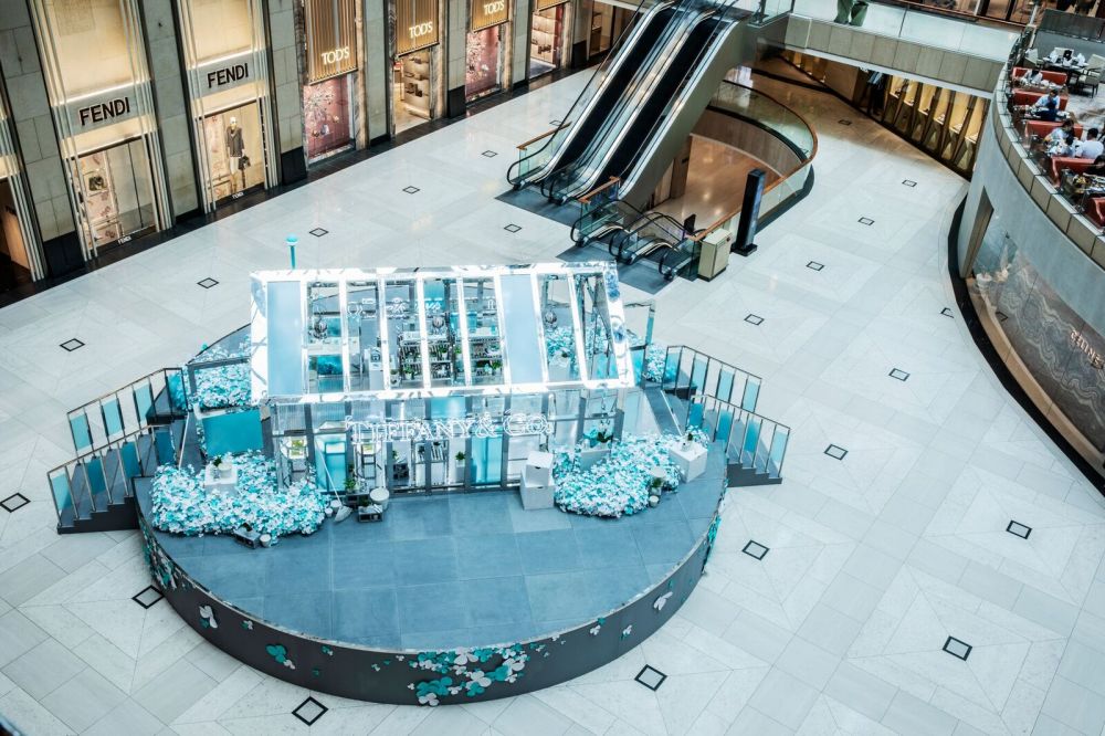 Tiffany中環置地廣場溫室 珠寶系列Tiffany Paper Flowers