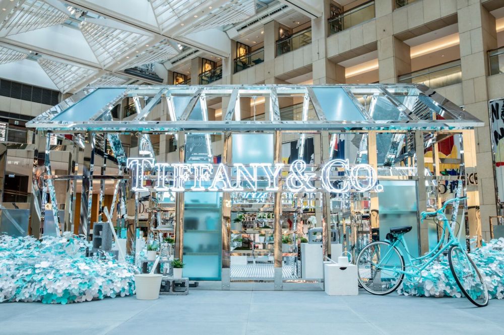 Tiffany中環置地廣場溫室 珠寶系列Tiffany Paper Flowers