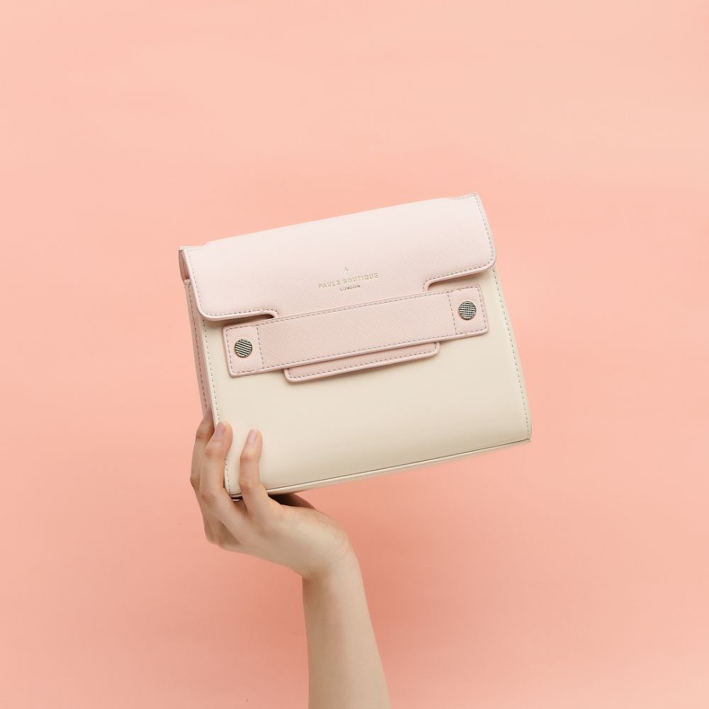 粉紅 米白色  精選10款韓國大熱OL手袋