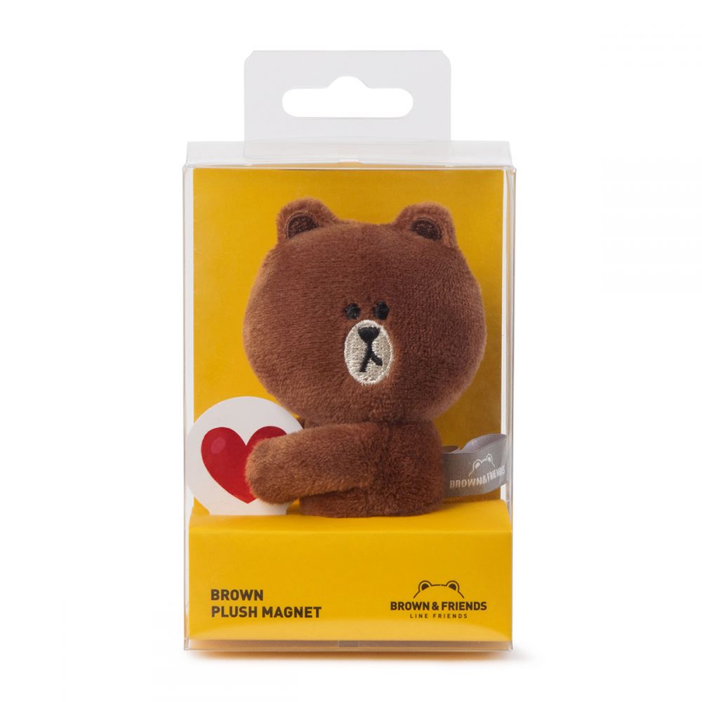 LINE FRINEDS磁石公仔  CONY趴在電腦陪你工作！