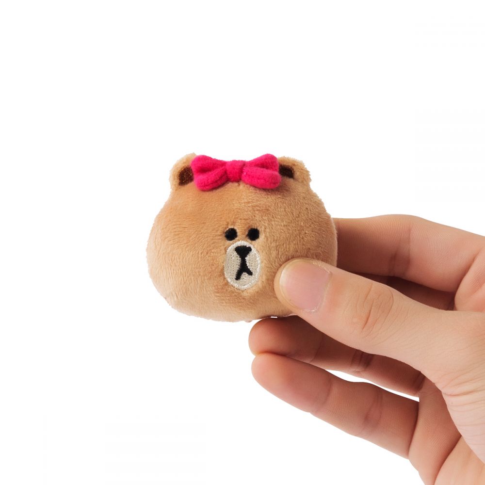 LINE FRINEDS磁石公仔  CONY趴在電腦陪你工作！