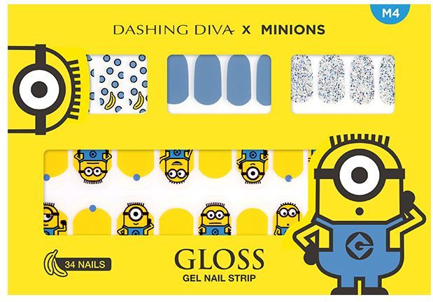 【美甲】將Bob貼在指甲！韓國DASHING DIVA推出Minions指甲貼！