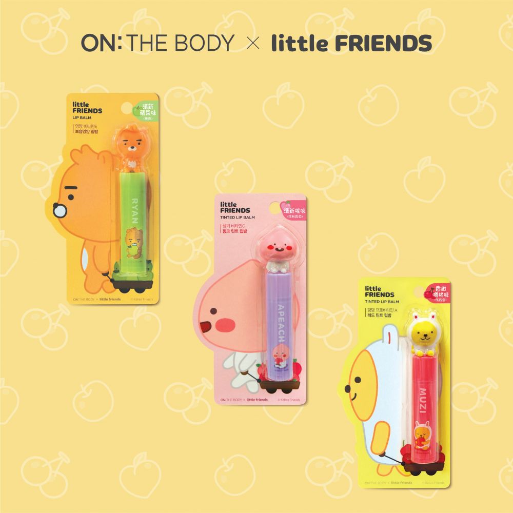 ON: THE BODY Baby版KAKAO FRIENDS 潤唇膏 Little Friends ON: THE BODY Baby版KAKAO FRIENDS 潤唇膏 Little Friends