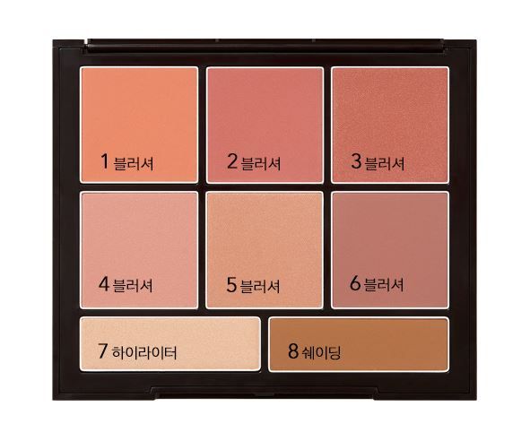 韓國彩妝盤NATURE REPUBLIC Pro Touch Blusher Palette