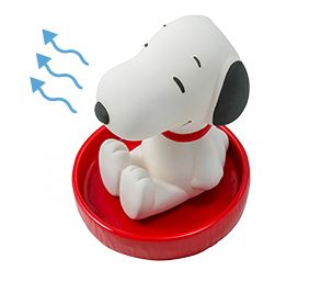 SNOOPY坐在紅色小盤！日本推出限定版史努比加濕器！
