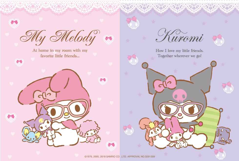 日本ALOOK My Melody Kuromi眼鏡系列