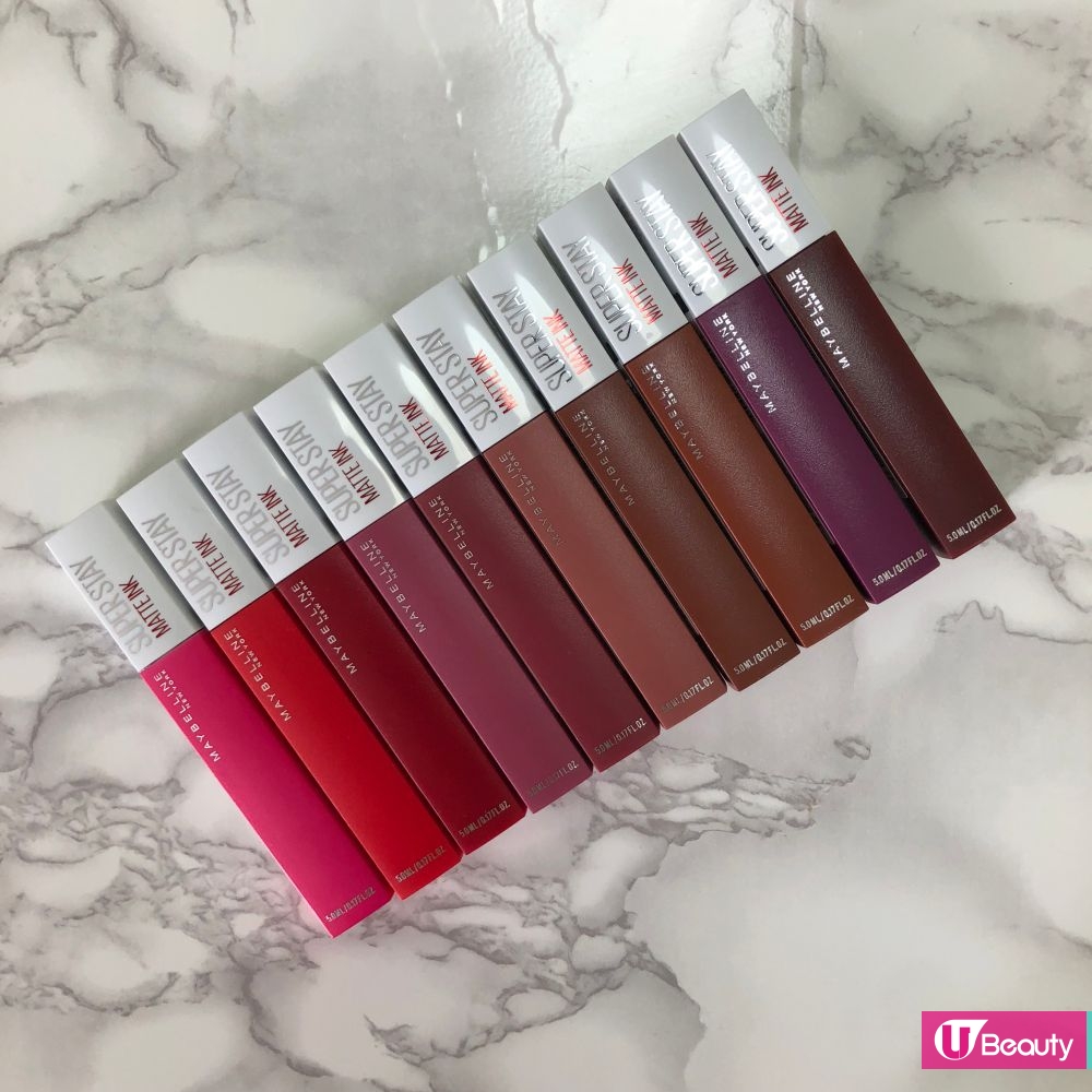 Maybelline New York Super Stay Matte Ink 全新超持久絲霧唇膏液