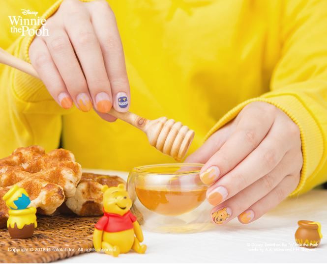 【美甲】小熊維尼和朋友們！韓國Gelato Factory聯乘推出可愛指甲貼！