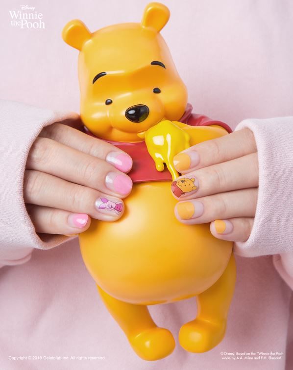 【美甲】小熊維尼和朋友們！韓國Gelato Factory聯乘推出可愛指甲貼！