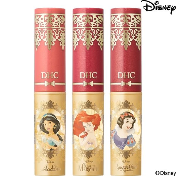 日本DHC Pure Color Lip Cream 迪士尼公主版潤色護唇膏
