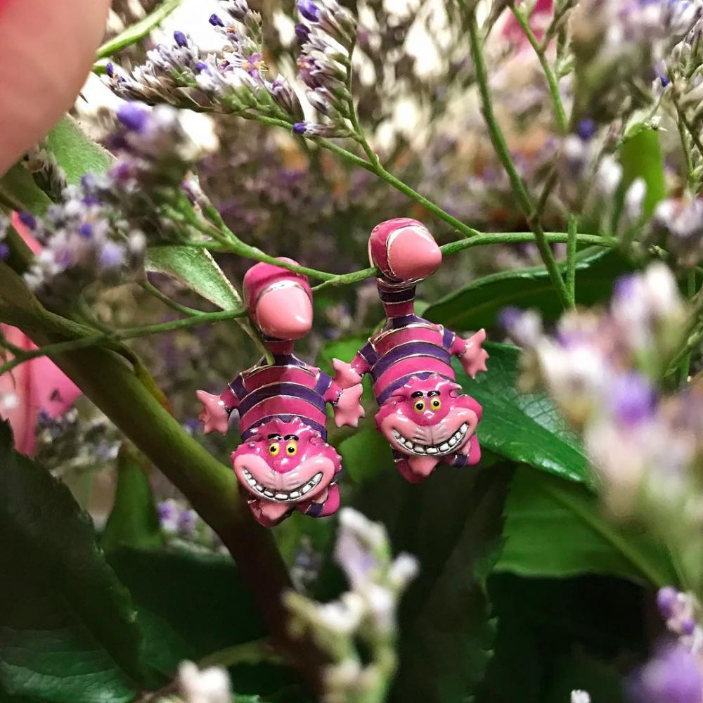 Cheshire Cat Earrings by RockLove