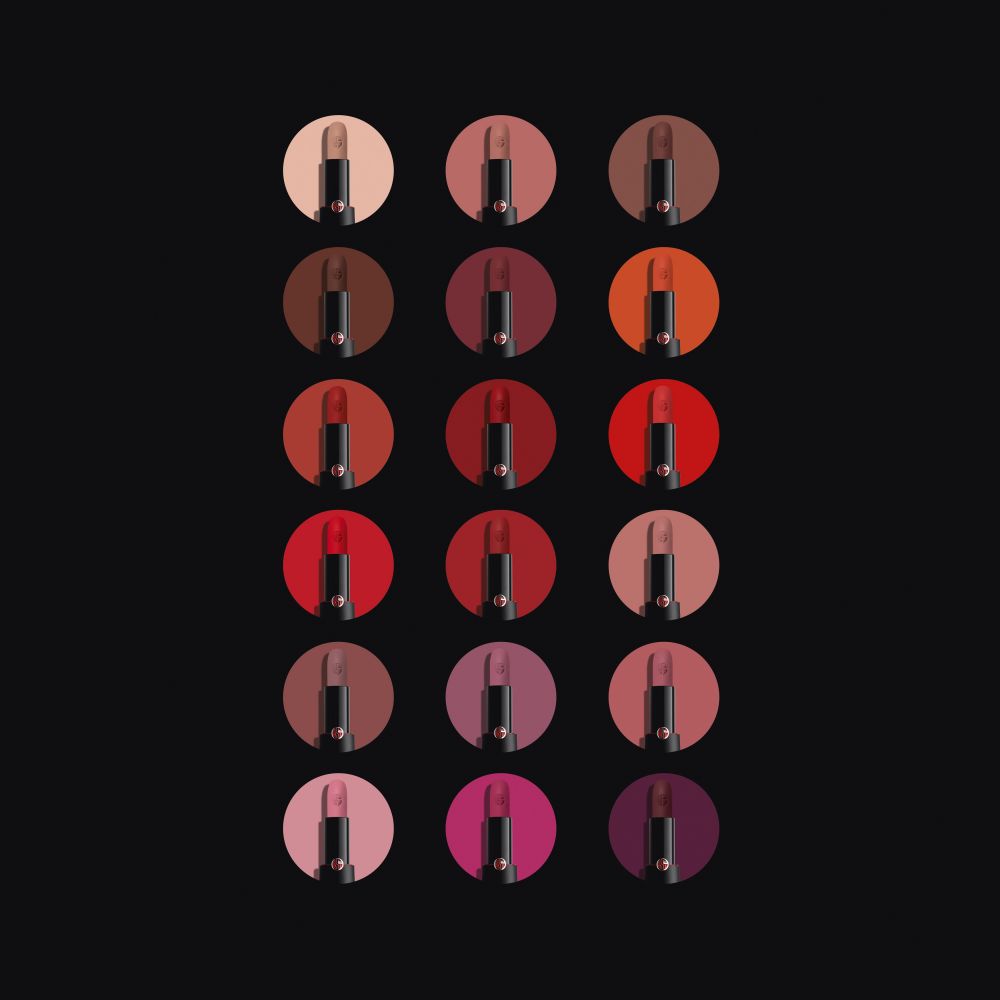 GIORGIO ARMANI beauty ROUGE D'ARMANI MATTE絲滑啞亮唇膏